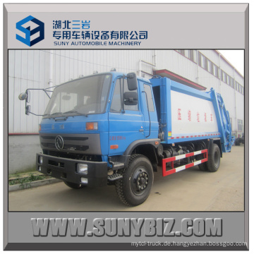 8cubic 10cubic 12cubic Dongfeng 4X2 Kompaktor Müllwagen